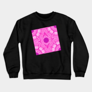 Vibrant pink mandala Crewneck Sweatshirt